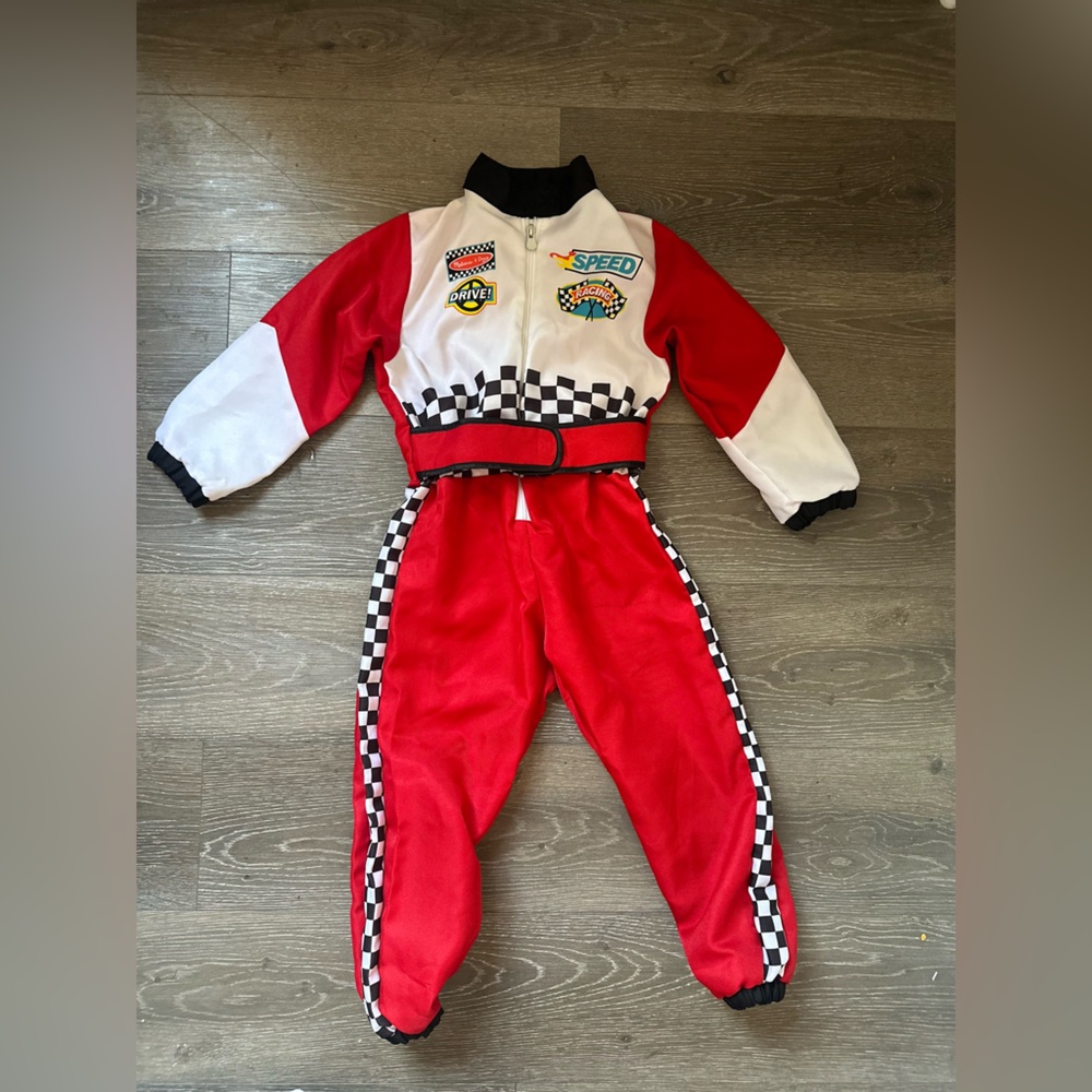Melissa & Doug Colorful Racing Suit